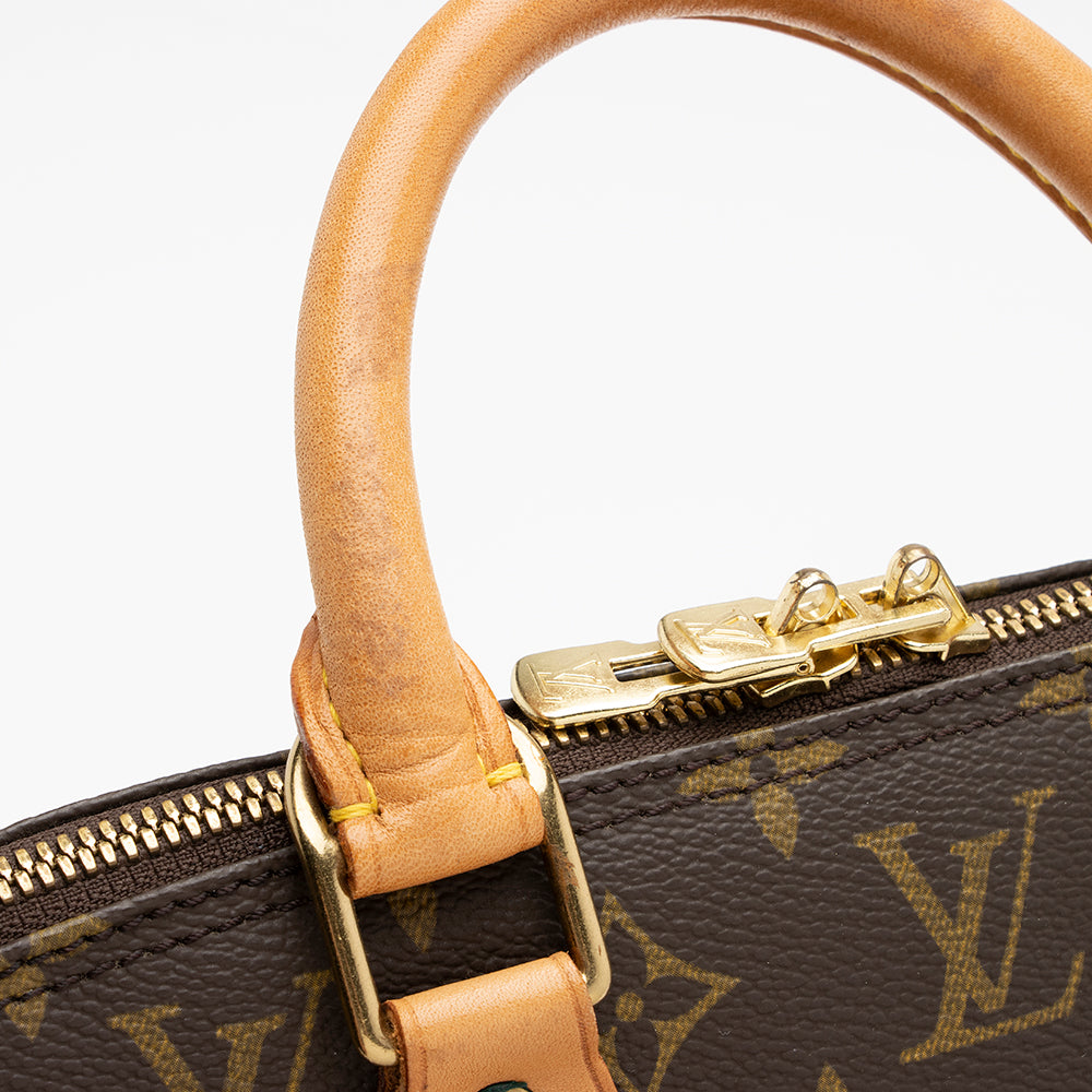 Louis Vuitton Vintage Monogram Canvas Alma PM Satchel - image 16
