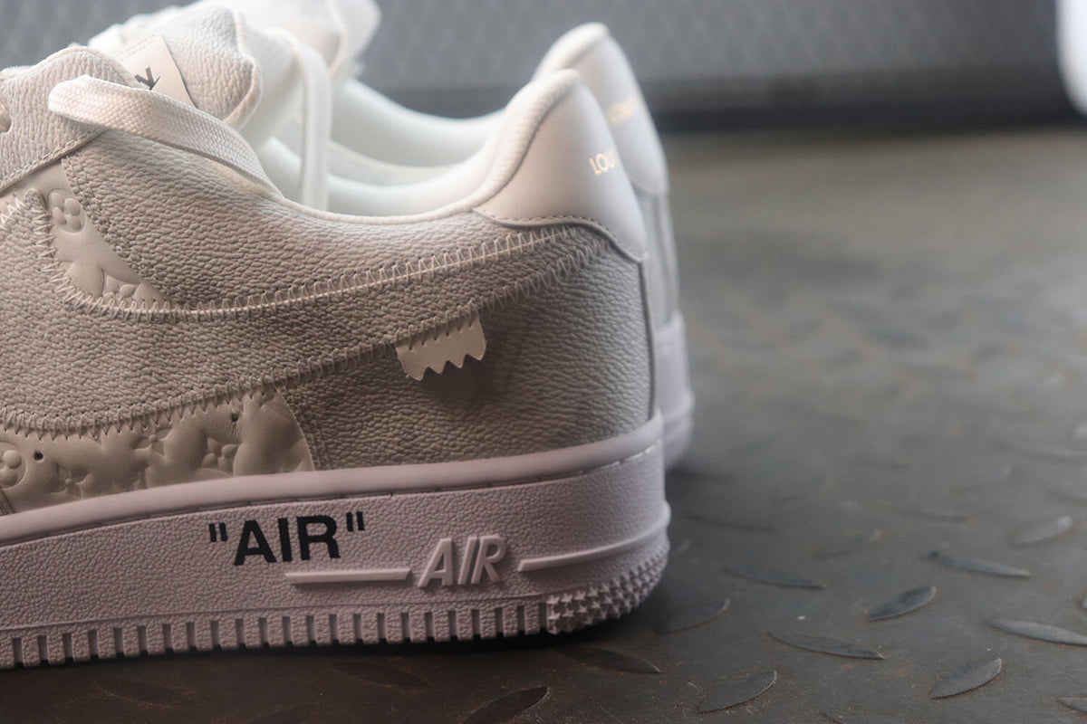 Louis Vuitton x Nike Air Force 1 Low Off-White Sneakers - image 12