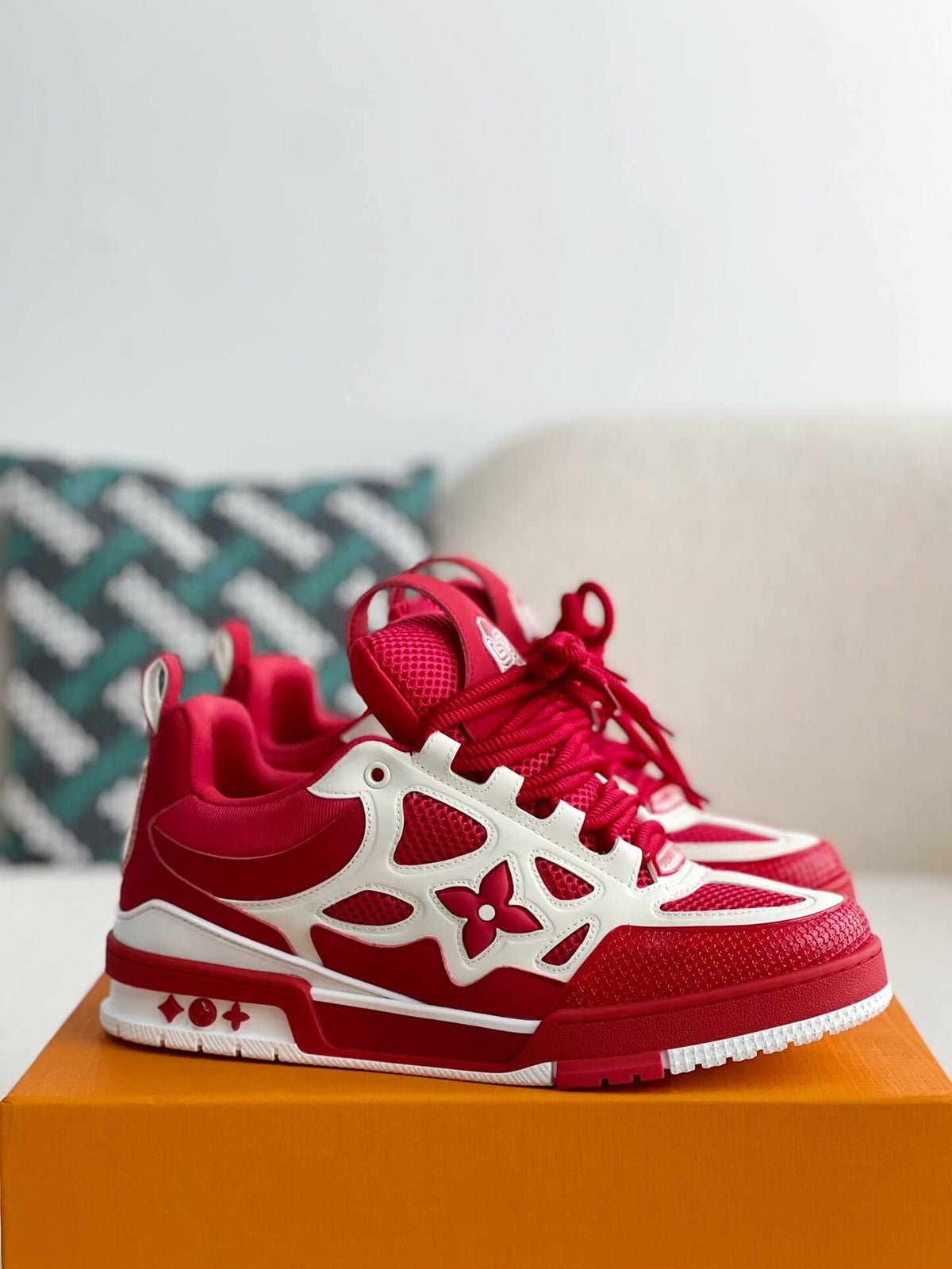 Louis Vuitton LV Skate Sneaker Red White - photo 10