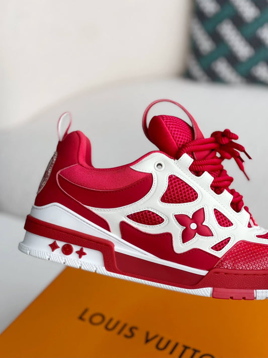 Louis Vuitton LV Skate Sneaker Red White - photo 2