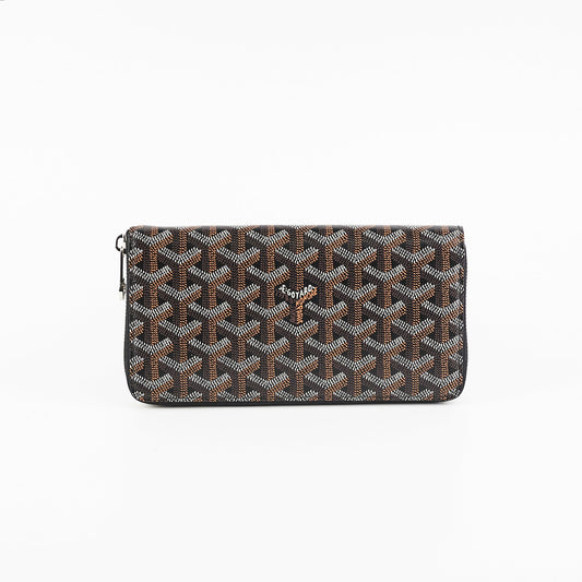 Goyard Matignon GM Long Black Wallet - photo 2