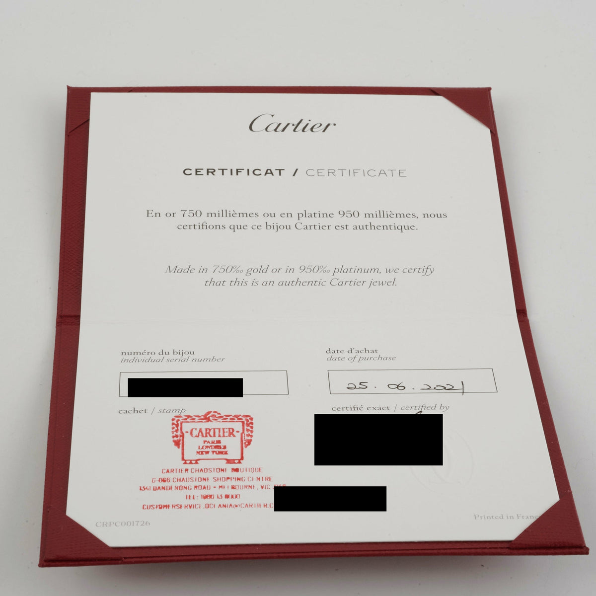 Cartier 4 Diamond White Gold Size 16 Love Bracelet - photo 11
