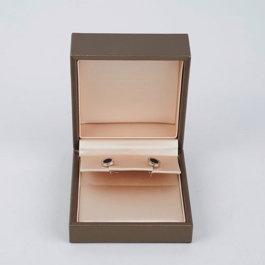 Bvlgari White Gold Onyx Stud Earrings - photo 2