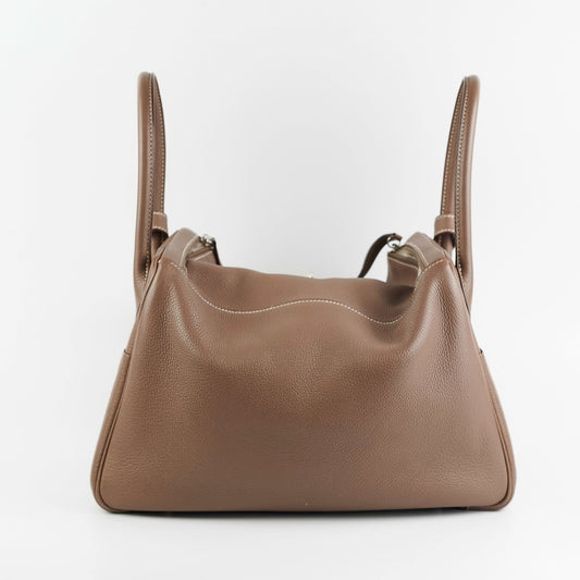Hermes Lindy 34 Togo Etoupe Square K Stamp (2007) - photo 2