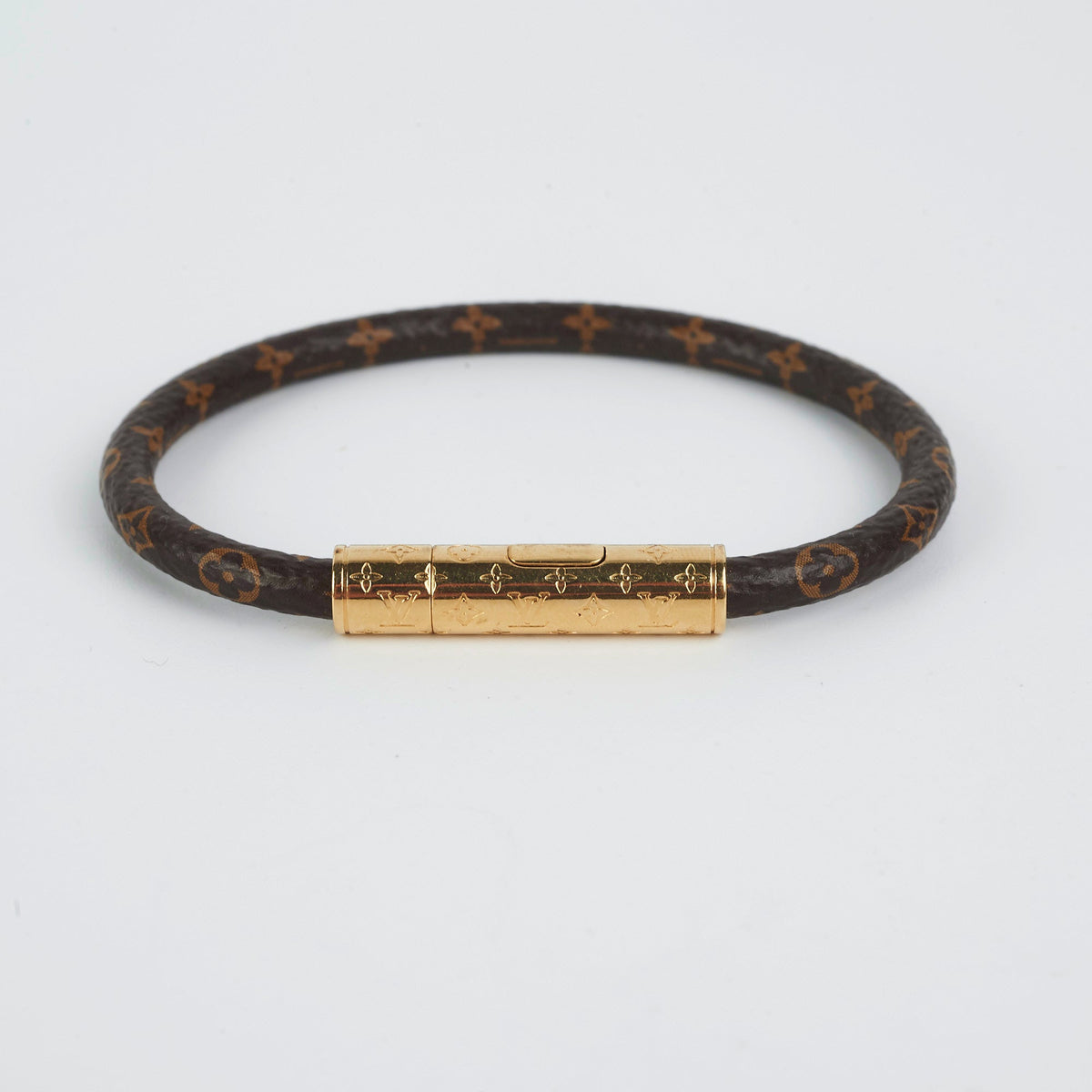 Louis Vuitton Monogram Confidential Bracelet Size 19 - photo 5