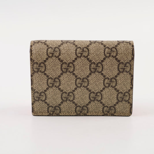 Gucci GG Surpreme Monogram Face Wallet Beige/Pink - photo 2