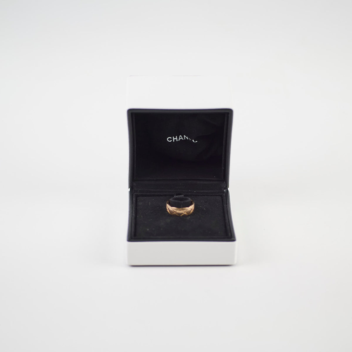 Chanel Coco Crush Beige Gold Ring Size 51 - photo 6