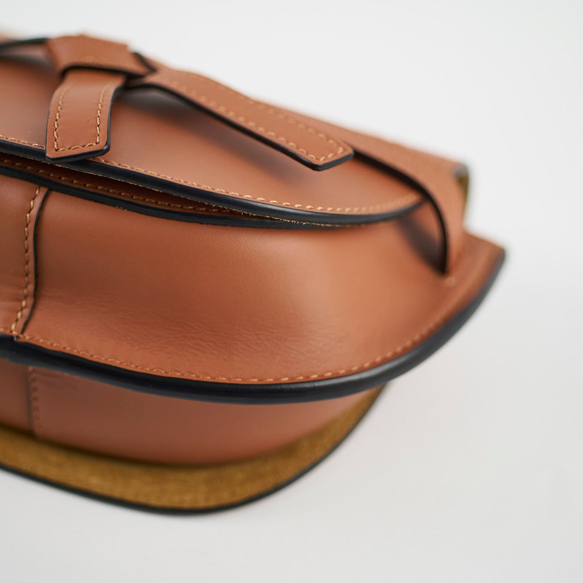 Loewe Mini Gate Bag Tan with Jacquard Strap - photo 9