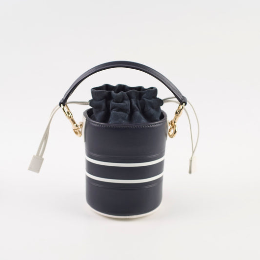 Christian Dior Micro Bucket Bag Navy/White - photo 2