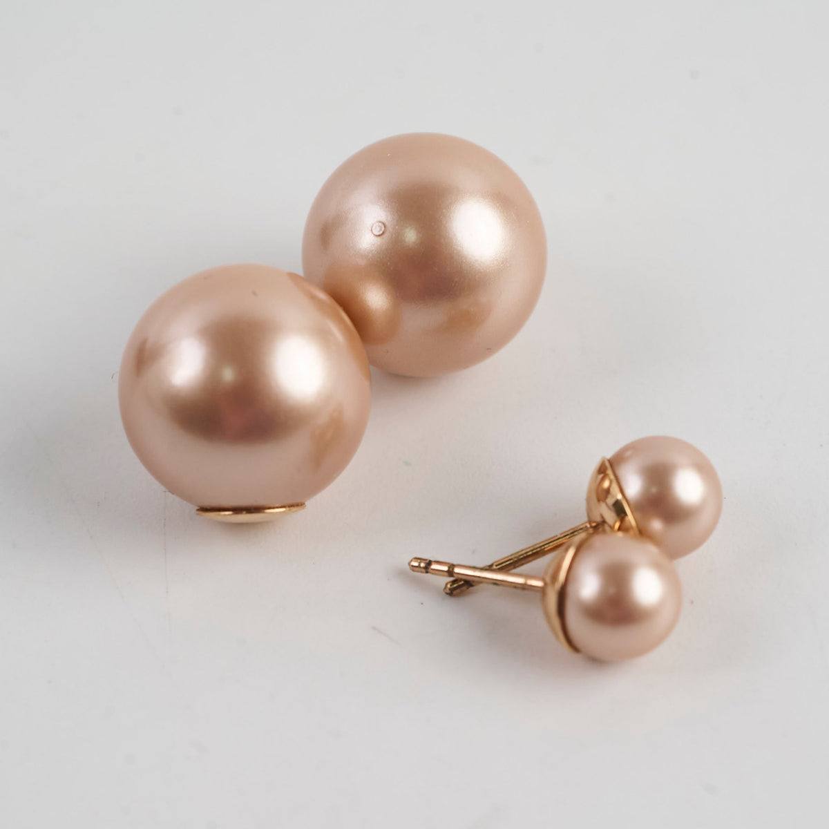 Christian Dior Stud Earrings Pink - photo 7