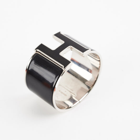 Hermes Extra Wide H Clic Clac Black - photo 2