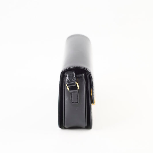 Celine Teen Triompe Shiny Calfskin Black - photo 2