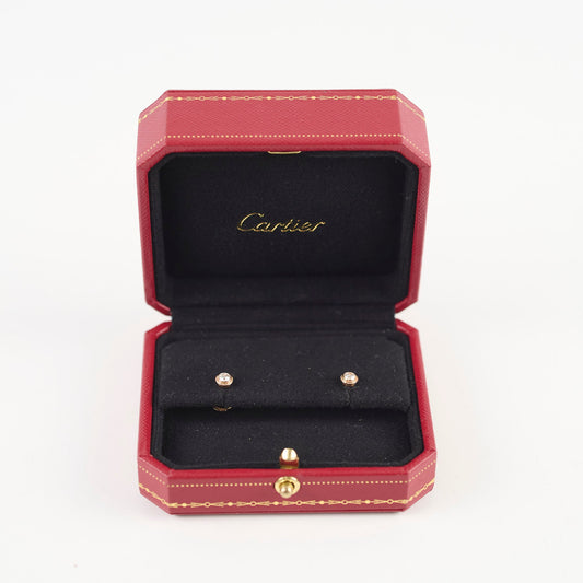 Cartier D'Amour Stud Diamond Medium Model Earrings - photo 2