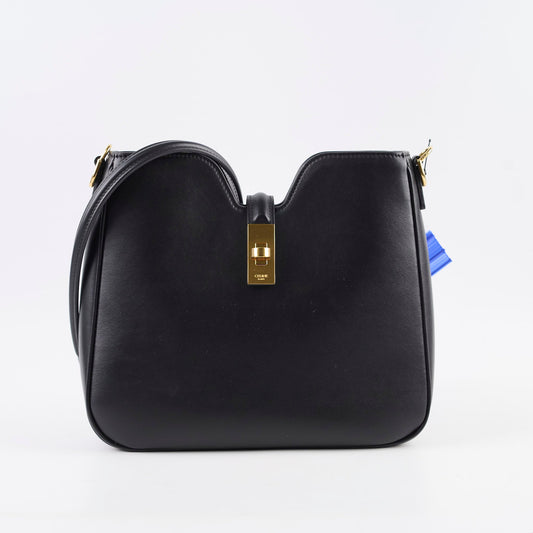 Celine Small Camille 16 Soft Bag Black Smooth Calfskin - photo 2