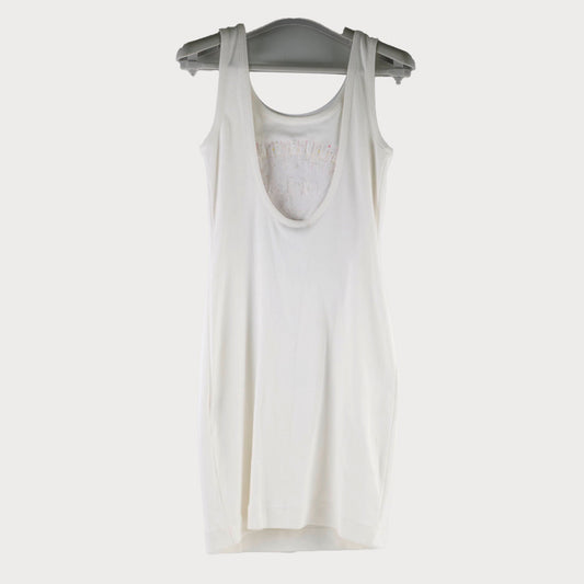 Chanel 23C Bodycon Cotton Dress White - Size 36 - photo 2