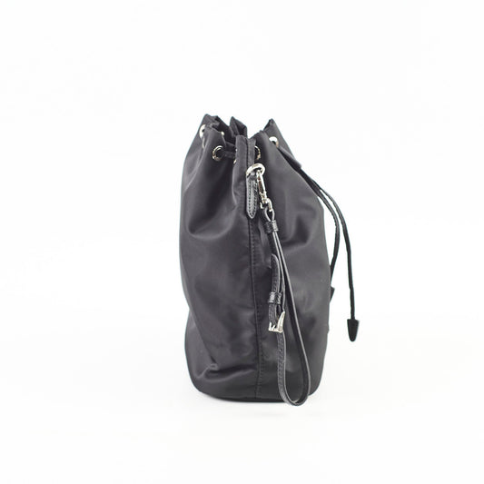 Prada Re-Nylon Drawstring Pouch Black - photo 2