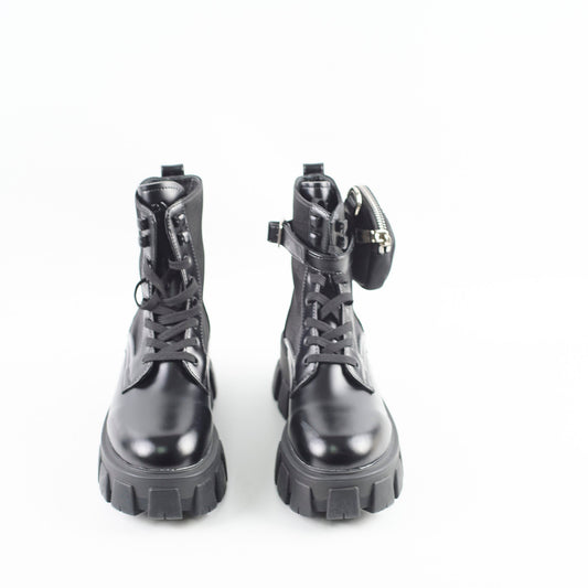 Prada Monolith Combat Boots Black size 37 - photo 2