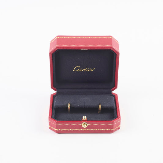 Cartier Love Single Hoop 18k Yellow Gold (pair) - photo 2