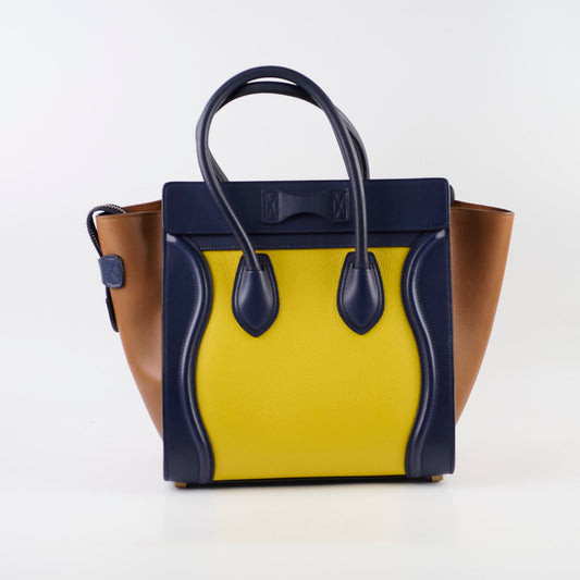 Celine Luggage Micro Tri-Color - photo 2