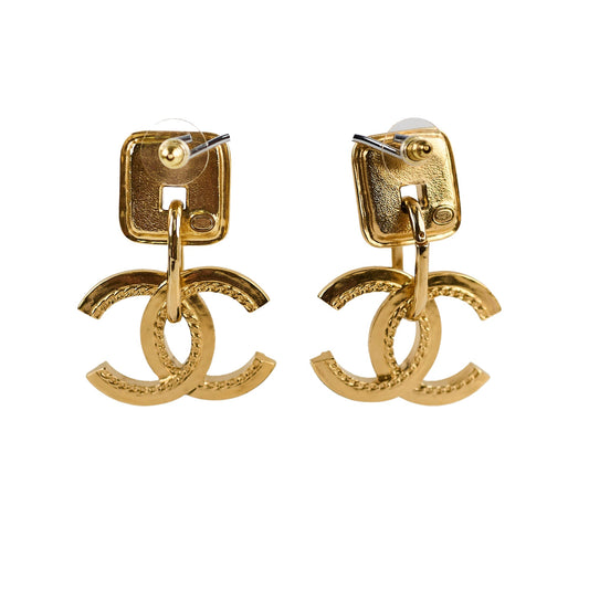 Chanel Large CC dangling earrings - photo 2