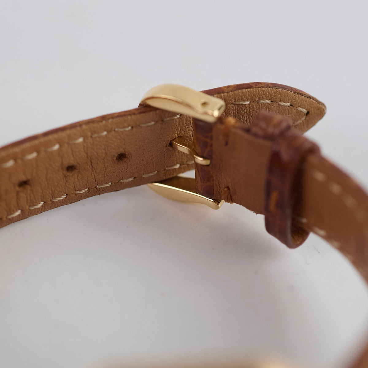 Cartier Santos Dumont SM Yellow Gold Watch W1505553 (Winding Style) - photo 7