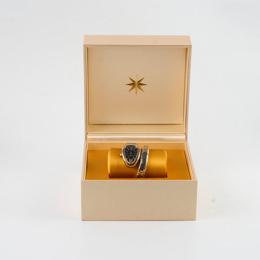 Bvlgari Serpenti 35mm Tubogas Stainless Steel 18k Rose Gold Watch - photo 2