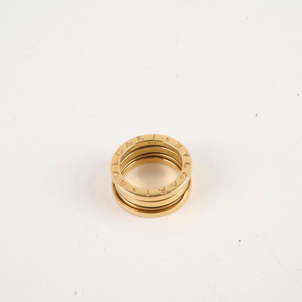 Bvlgari B.Zero 1 Yellow Gold Ring Size 49 - photo 4