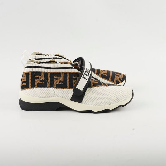 Fendi Womens Rockoko Sneakers Size 39 - photo 2