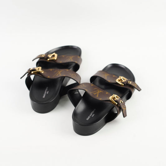 Louis Vuitton Bom Dia Comfort Mules Monogram Size 40 - photo 2