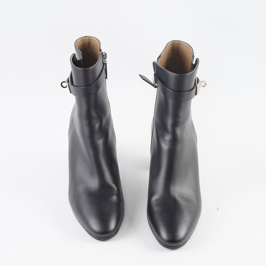 Hermes Saint Germain Ankle Boots Black Size 39.5 - photo 2