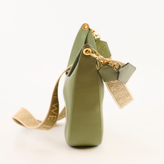 Loewe Small Luna Bag Olive Green - photo 2
