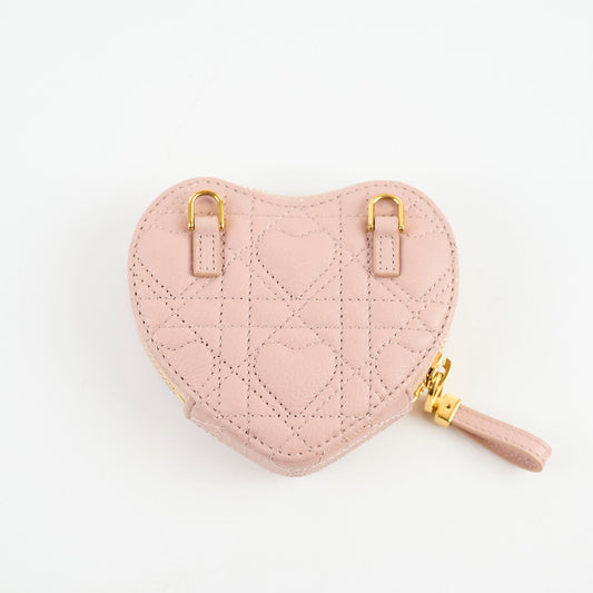 Christian Dior Heart Micro Crossbody Dusty Pink - photo 2