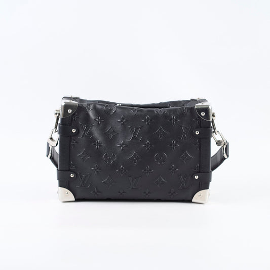 Louis Vuitton Side Trunk MM Black Leather - photo 2