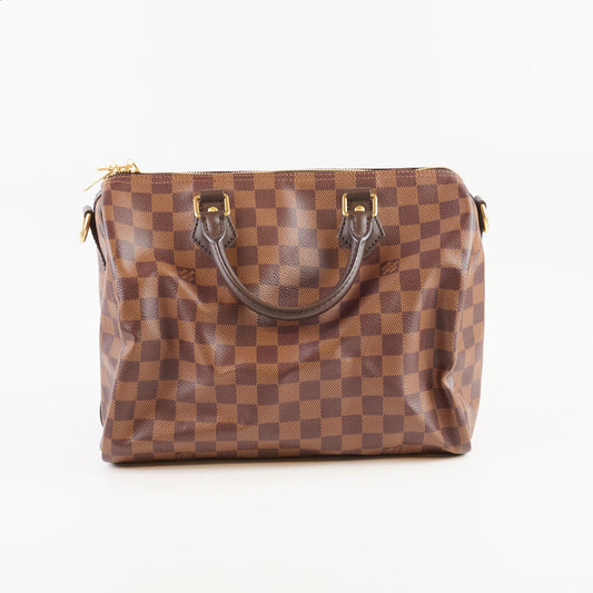 Louis Vuitton Speedy 30 Bandoulier Damier Ebene - photo 2
