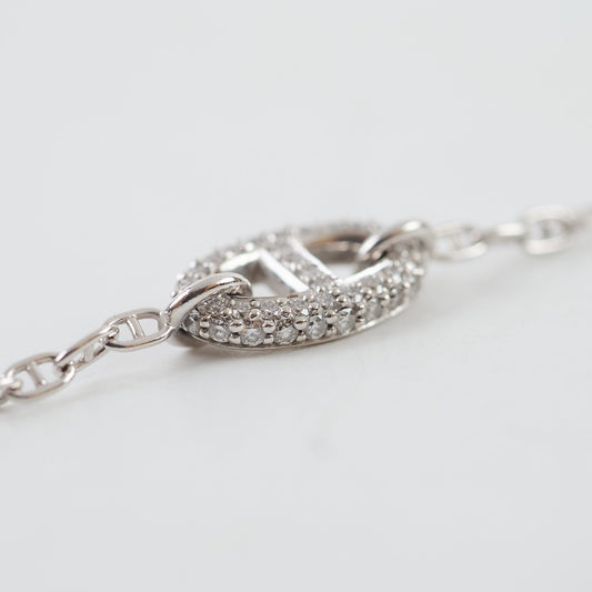 Hermes Farandole Bracelet White Gold Diamonds - photo 2