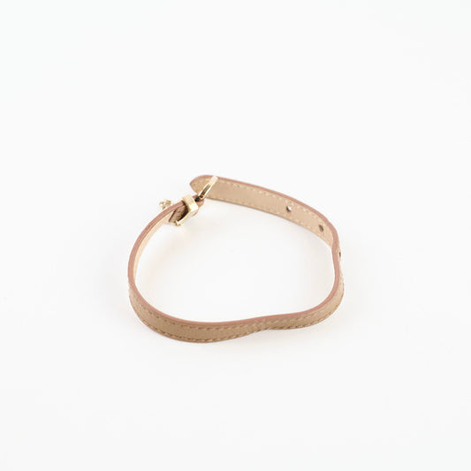 Bvlgari Leather Bracelet Beige - photo 2