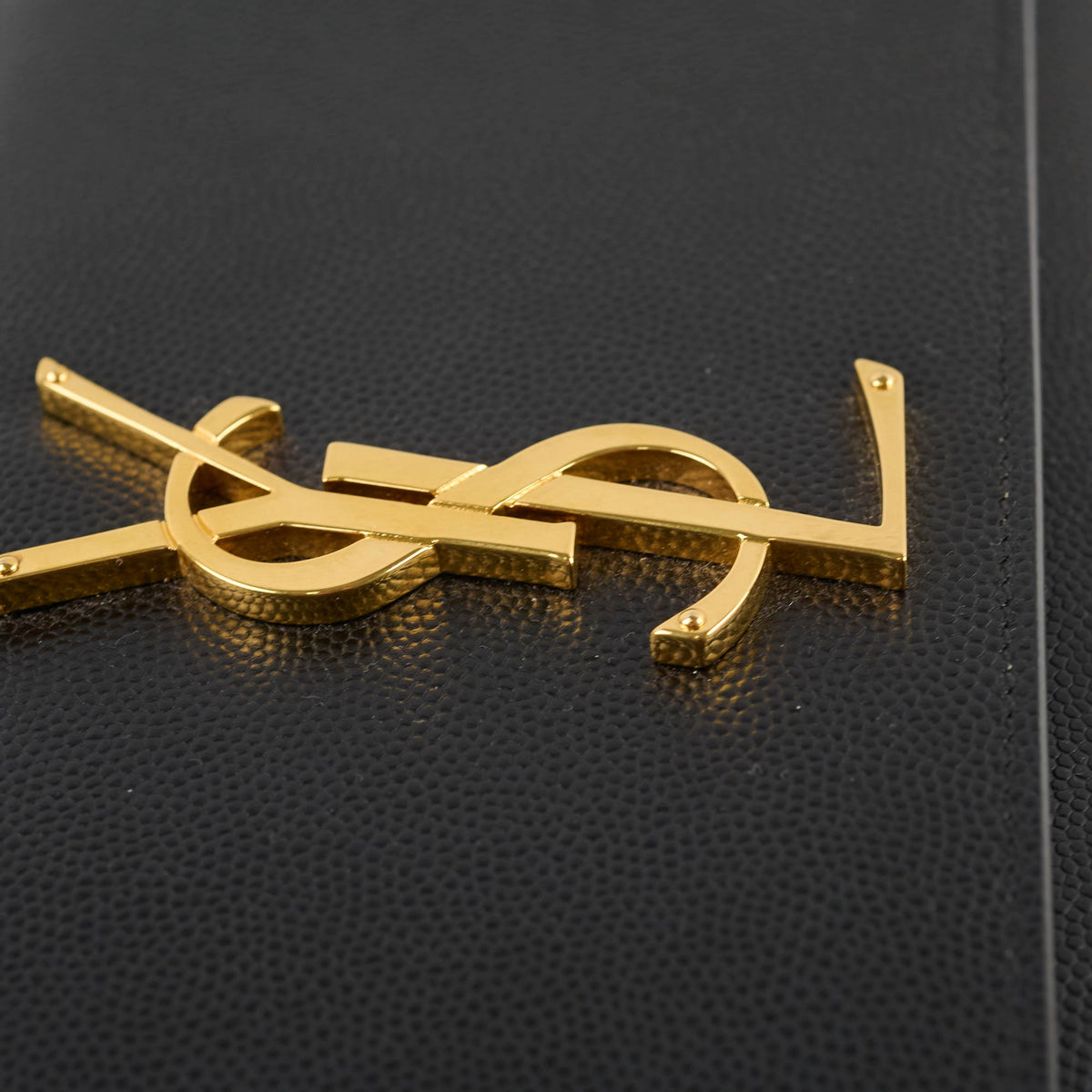Saint Laurent Logo Clutch Black - photo 12