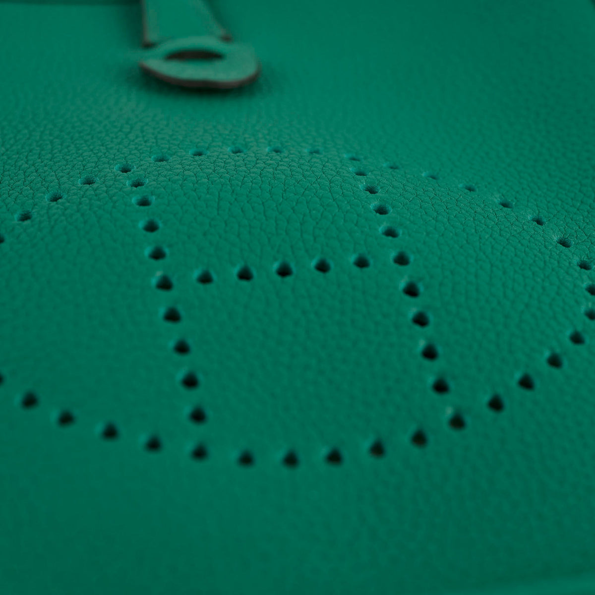Hermes Mini Evelyn Vert Jade U stamp - photo 11