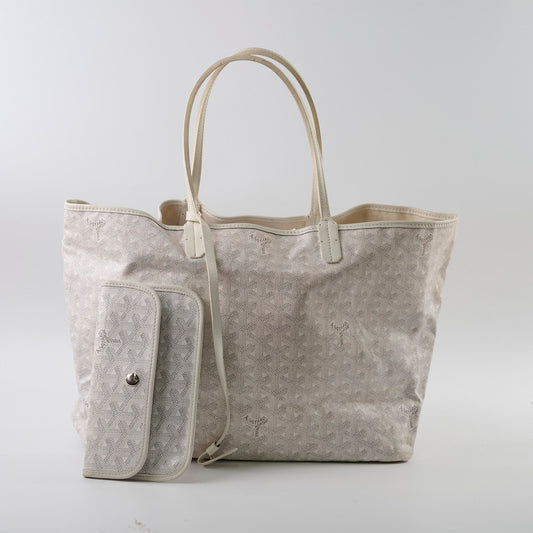 Goyard St Louis Tote PM White - photo 2