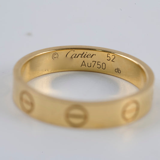 Cartier Small Model Love Ring Size 52 - photo 2