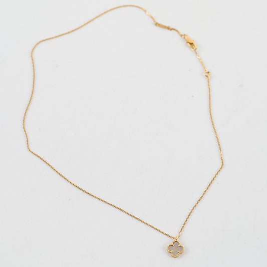 Van Cleef & Arpels Sweet Alhambra Mother of Pearl Necklace - photo 2
