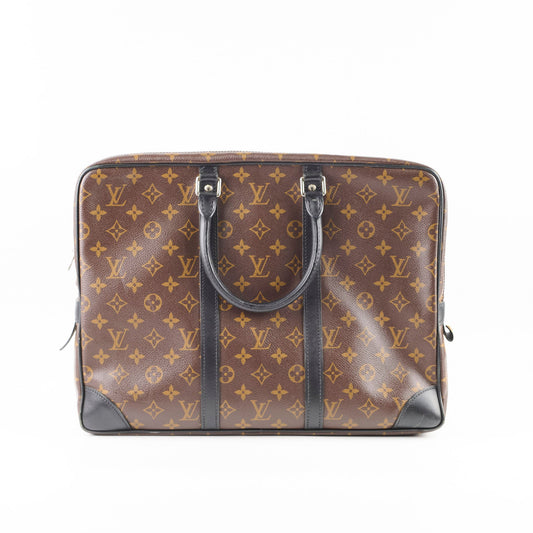 Louis Vuitton Porte Documents Voyage Monogram Macassar - photo 2