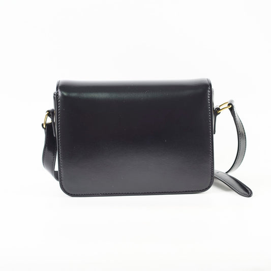 Celine Teen Triomphe Smooth Black - photo 2