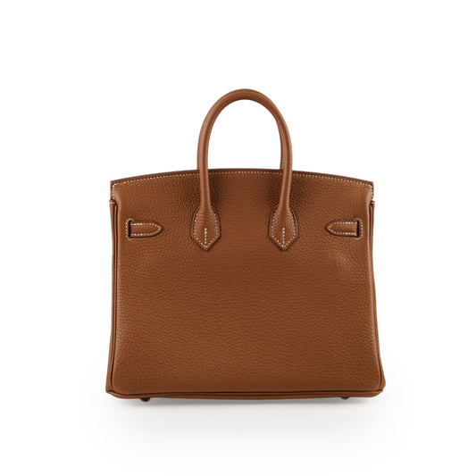 Hermes Birkin 25 Gold GHW U Stamp - photo 2