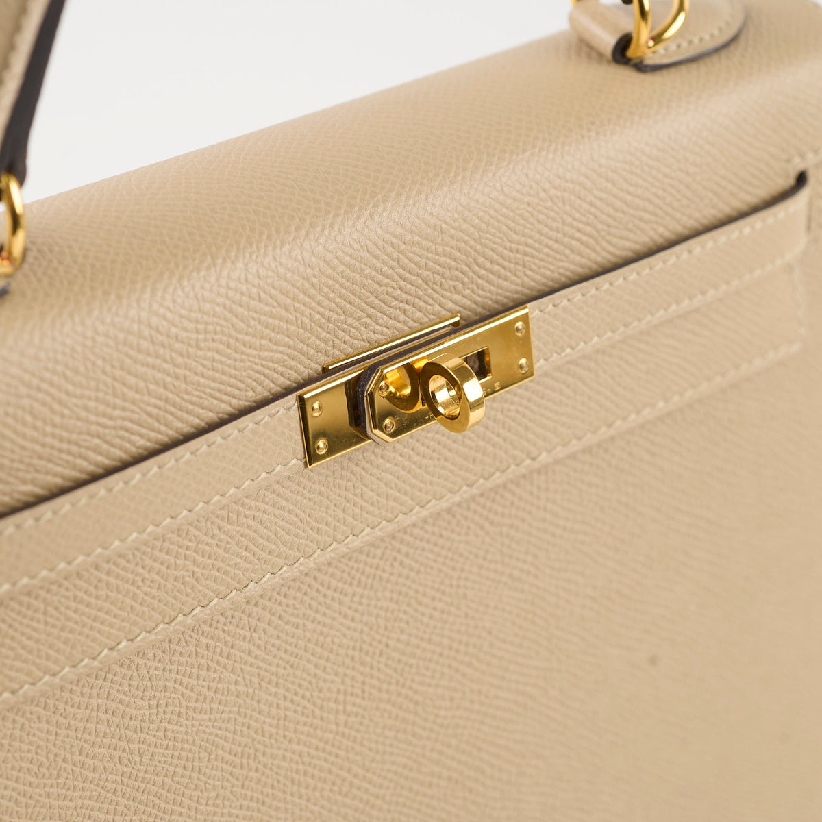 Hermes Kelly 25 Trench Epsom - A Stamp - photo 12