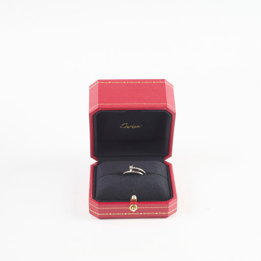 Cartier Juste Un Clou SM White Gold Ring Size 54 - photo 2