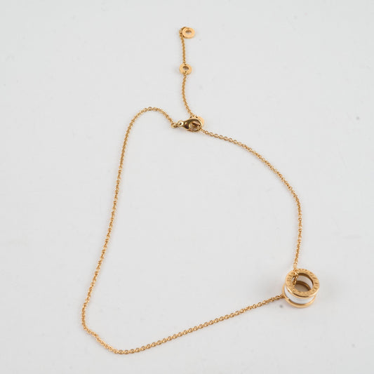 Bvlgari B.Zero 1 Pendant Necklace 18k Rose Gold - photo 2