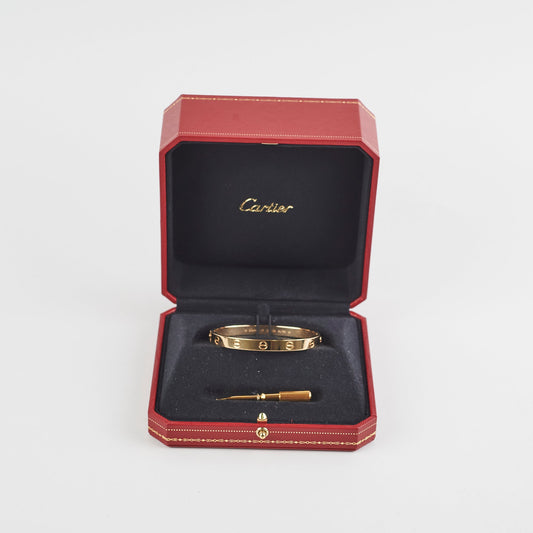 Cartier Love Bracelet Size 17 2023 - photo 2