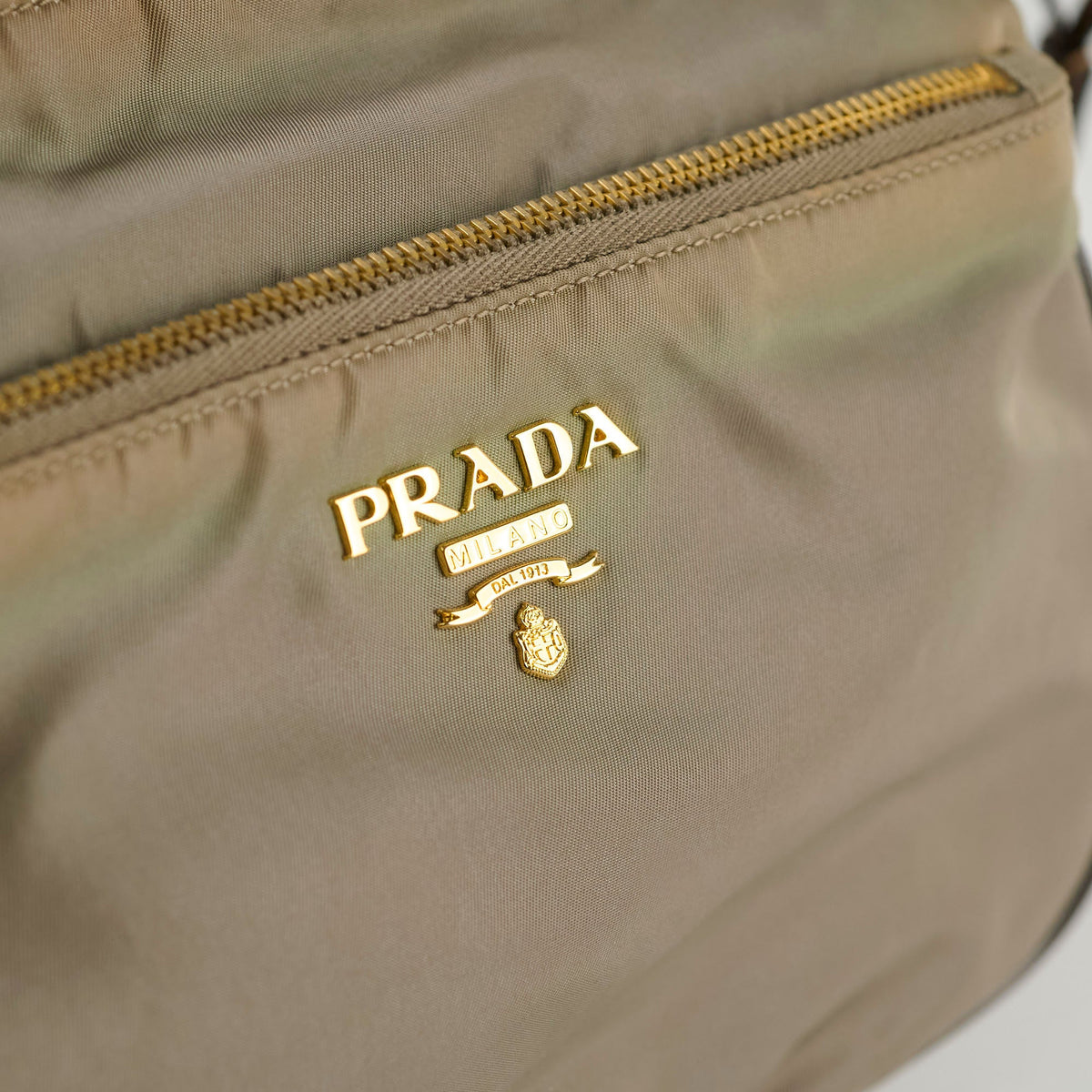 Prada Nylon Shoulder Bag Khaki Green - photo 10