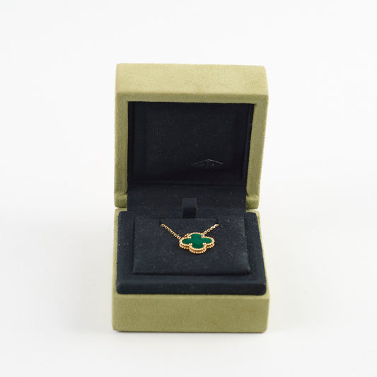 Van Cleef & Arpels Vintage Alhambra Malachite Necklace 2024 - photo 2